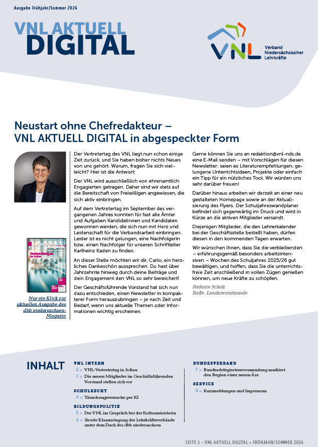 VNLaktuell, Ausgabe 01.2019